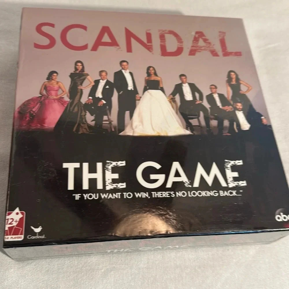 Cardinal Scandal TV Show Board Game New Sealed